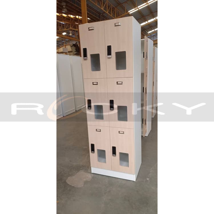 Humid-Resistant Wood Lockers (3)