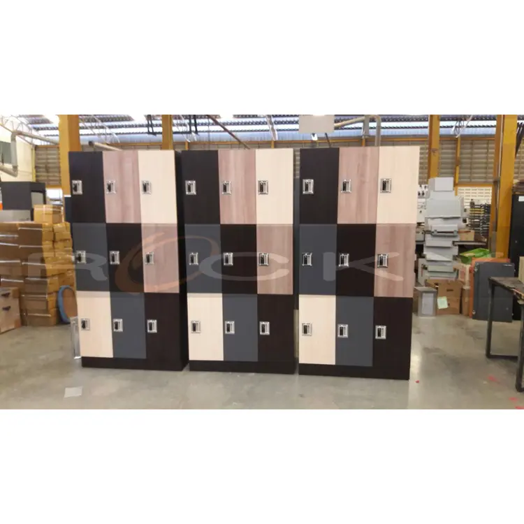 Humid-Resistant Wood Lockers (5)