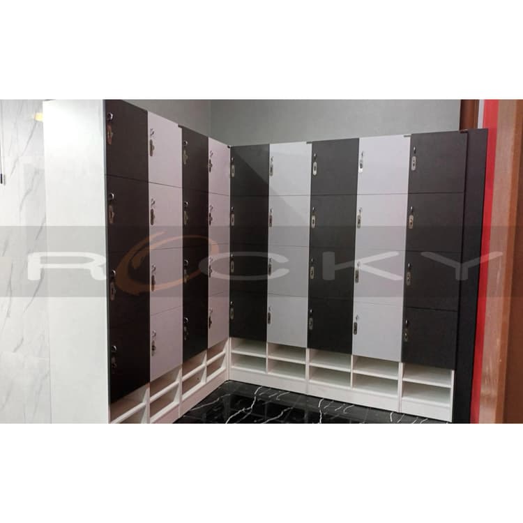 Humid-Resistant Wood Lockers (8)