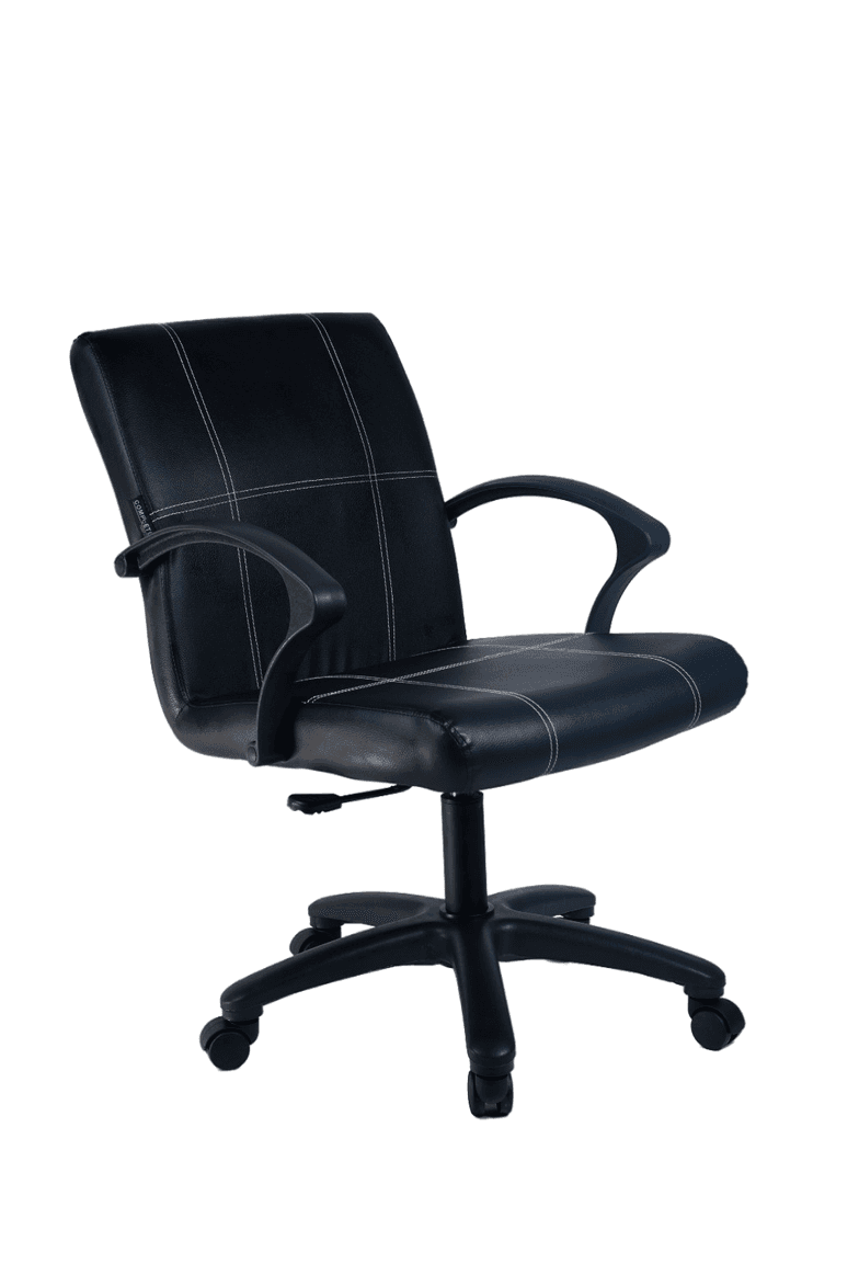 เก้าอี้ทำงานหุ้มหนัง ROCKY CCP-203