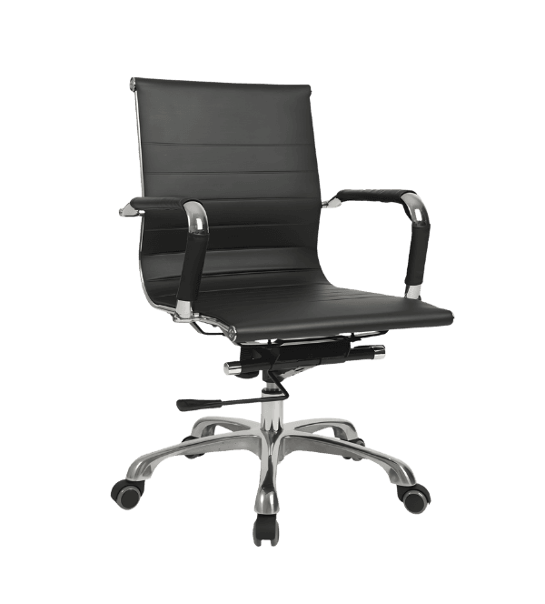 เก้าอี้สำนักงาน หุ้มหนัง PVC ROCKY IM-004