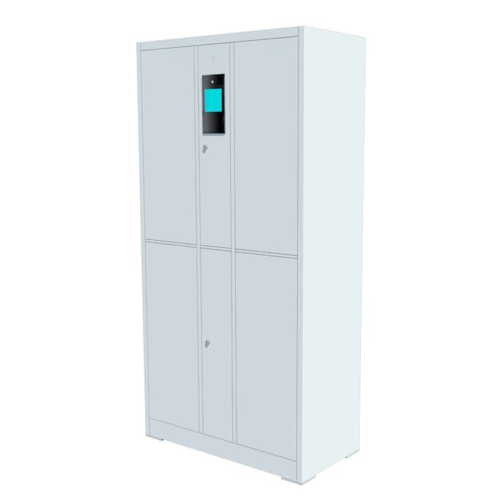 4-Door Face Recognition Lockers ROCKY ELK-04...