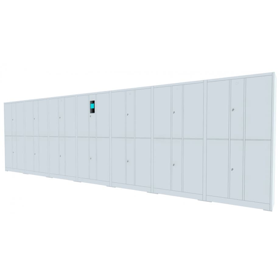 28-Door Face Recognition Lockers ROCKY ELK-0...