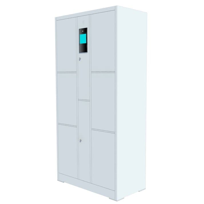 6-Door Face Recognition Lockers ROCKY ELK-06...