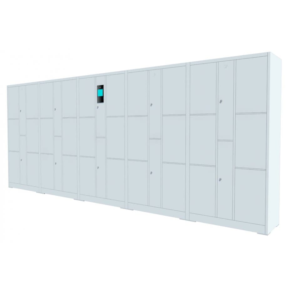 30-Door Face Recognition Lockers ROCKY ELK-0...