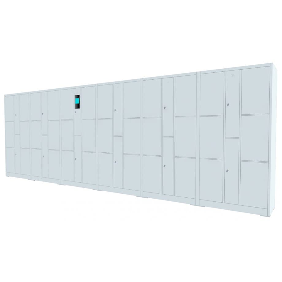 36-Door Face Recognition Lockers ROCKY ELK-0...