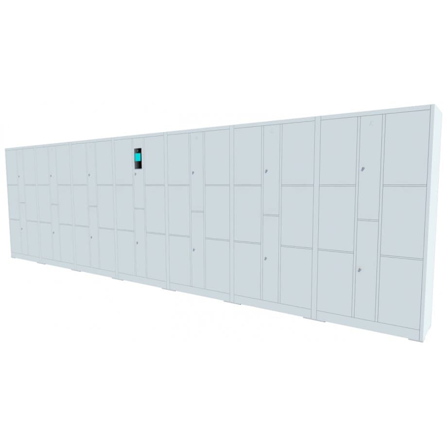 42-Door Face Recognition Lockers ROCKY ELK-0...