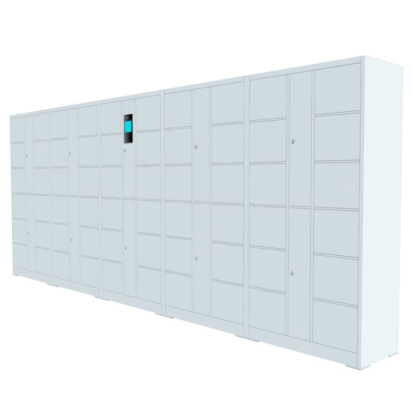 60-Door Face Recognition Lockers ROCKY ELK-1...