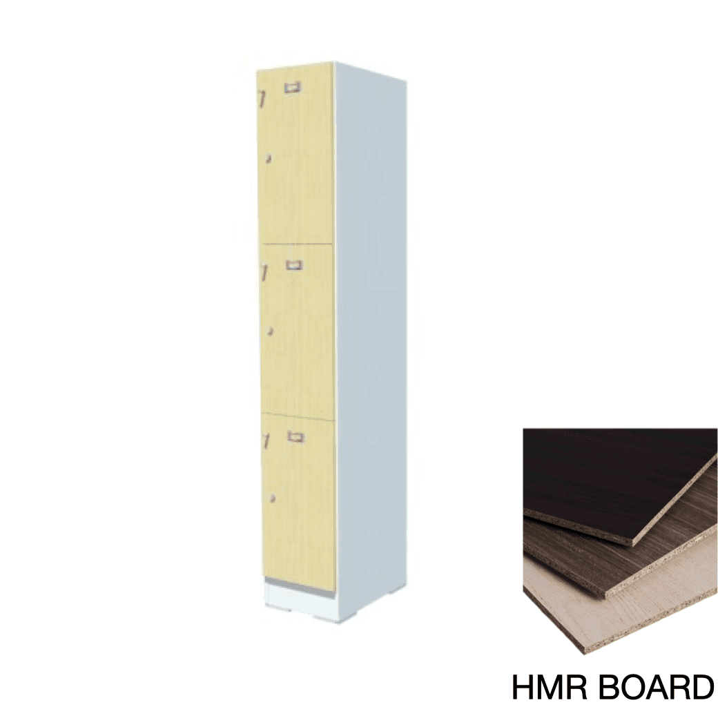 3 Doors Storage HMR Wood Locker ROCKY HMR-13...