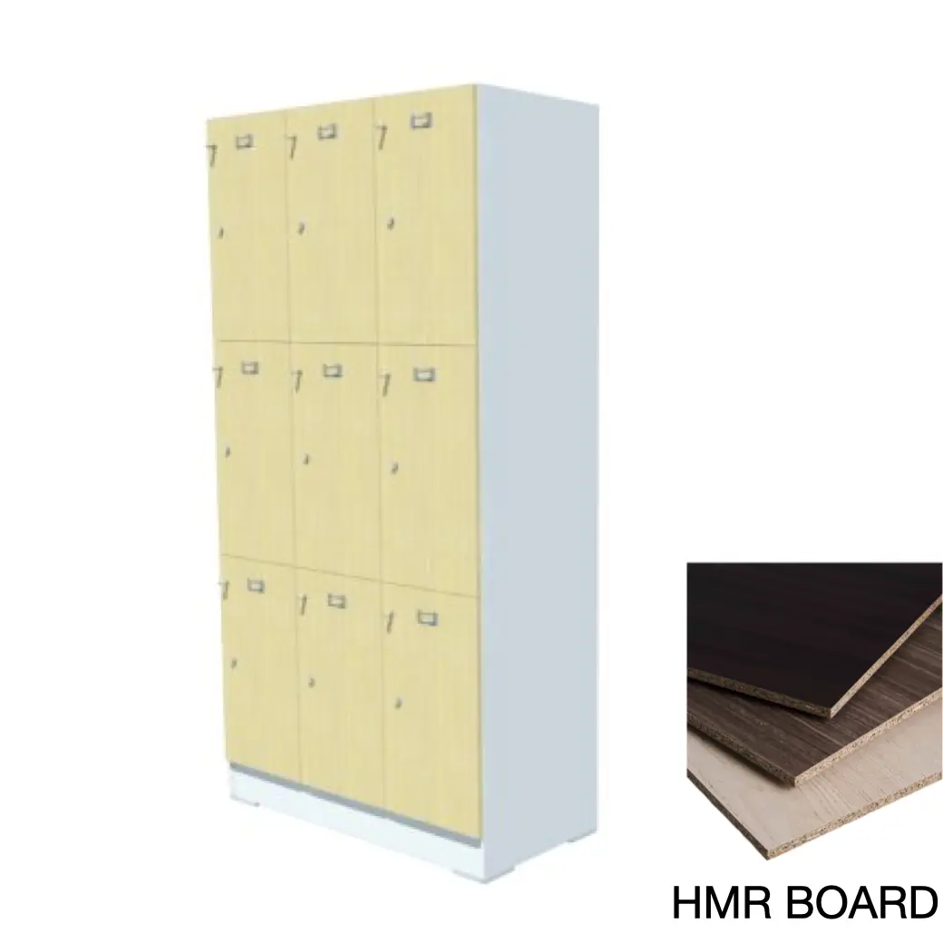 9 Doors Storage HMR Wood Locker ROCKY HMR-33...