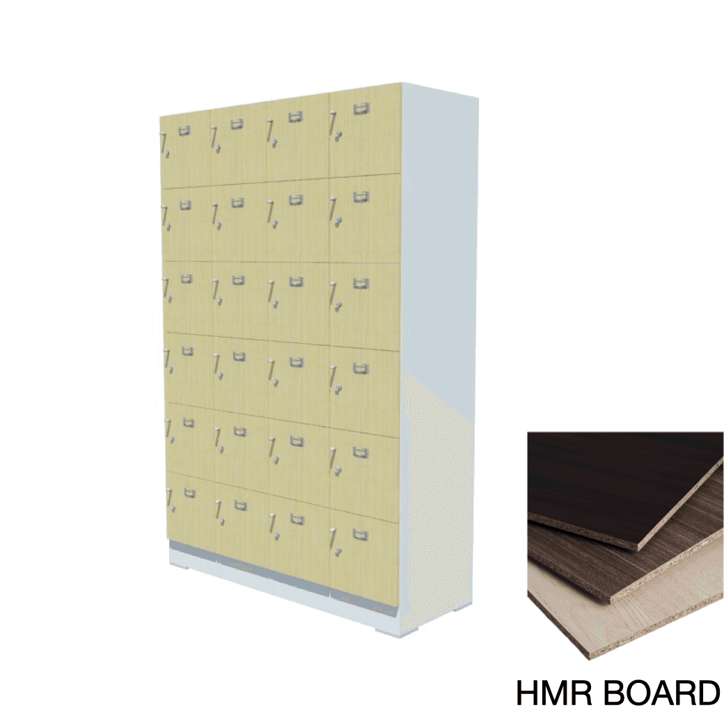 24 Doors Storage HMR Wood Locker ROCKY HMR-4...
