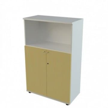 ตู้เก็บเอกสารไม้ 3ชั้น พร้อมประตูปิดด้านล่าง...