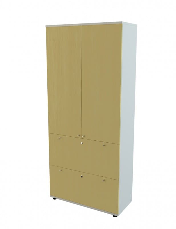 ตู้เก็บเอกสารไม้ 5ชั้น พร้อมหน้าบาน ROCKY M-...