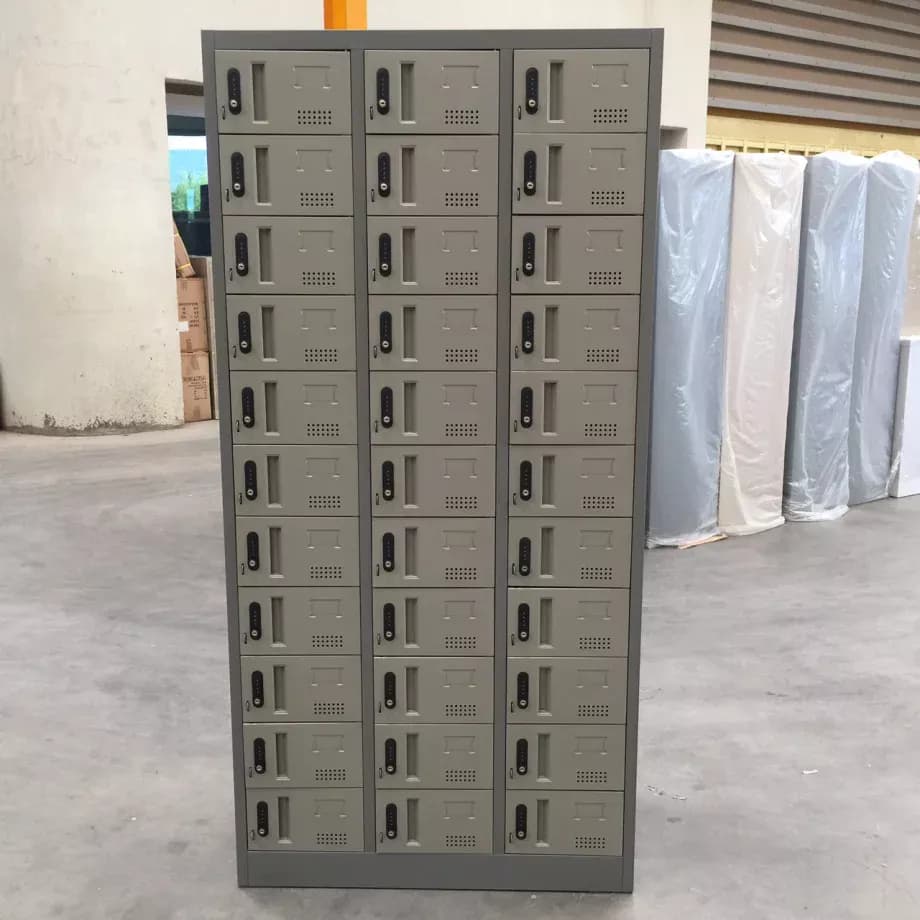 ตู้ล็อคเกอร์เหล็ก 33 ช่อง