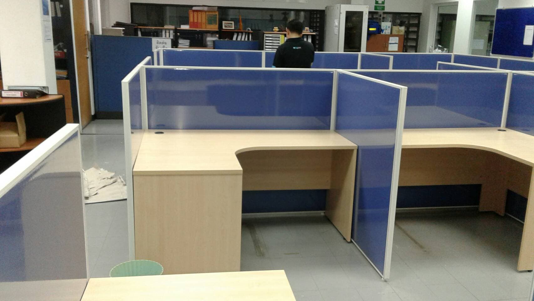 พาทิชั่นรุ่น 3 ทึบ ขนาดความสูง 120 cm