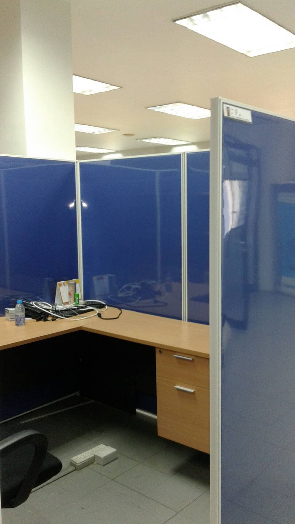 พาทิชั่นรุ่น 3 ทึบ ขนาดความสูง 180 cm