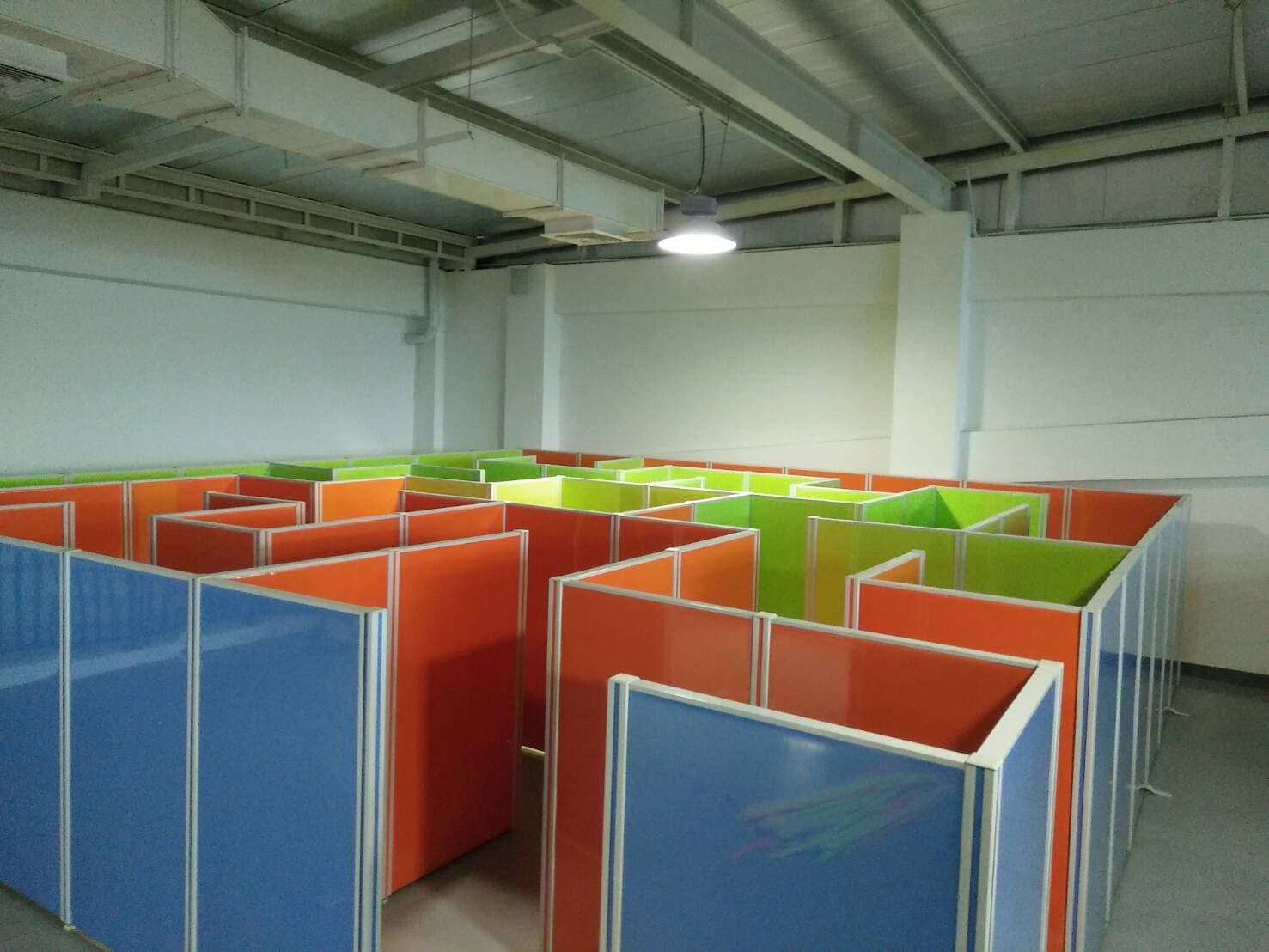 พาทิชั่นรุ่น 5 ทึบ ขนาดความสูง 150 cm