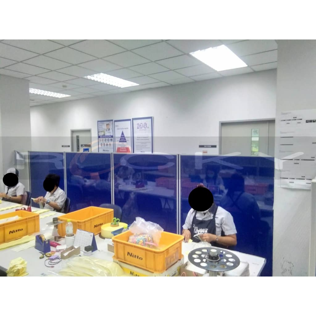 พาทิชั่นรุ่น 5 ทึบ ขนาดความสูง 150 cm