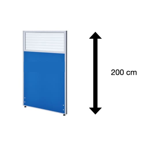 พาทิชั่นรุ่น 5 ครึ่งกระจกขัดลาย ขนาดความสูง ...