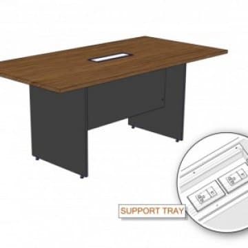 โต๊ะประชุม ขาไม้