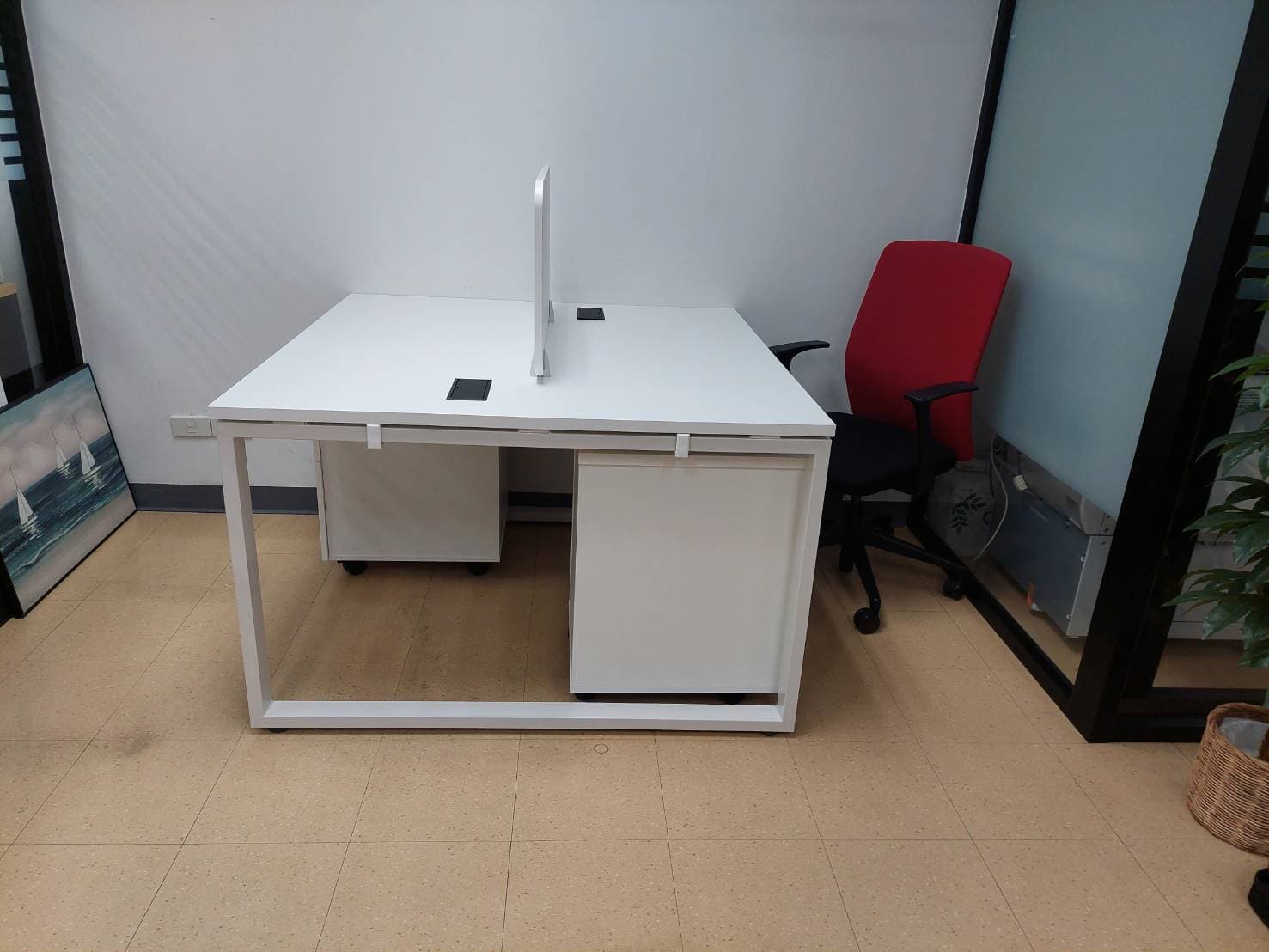 โต๊ะทำงานกลุ่ม 2 ที่นั่ง