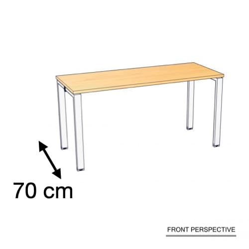 โต๊ะทำงาน Matrix ลึก 70 cm. ROCKY S-MX7000